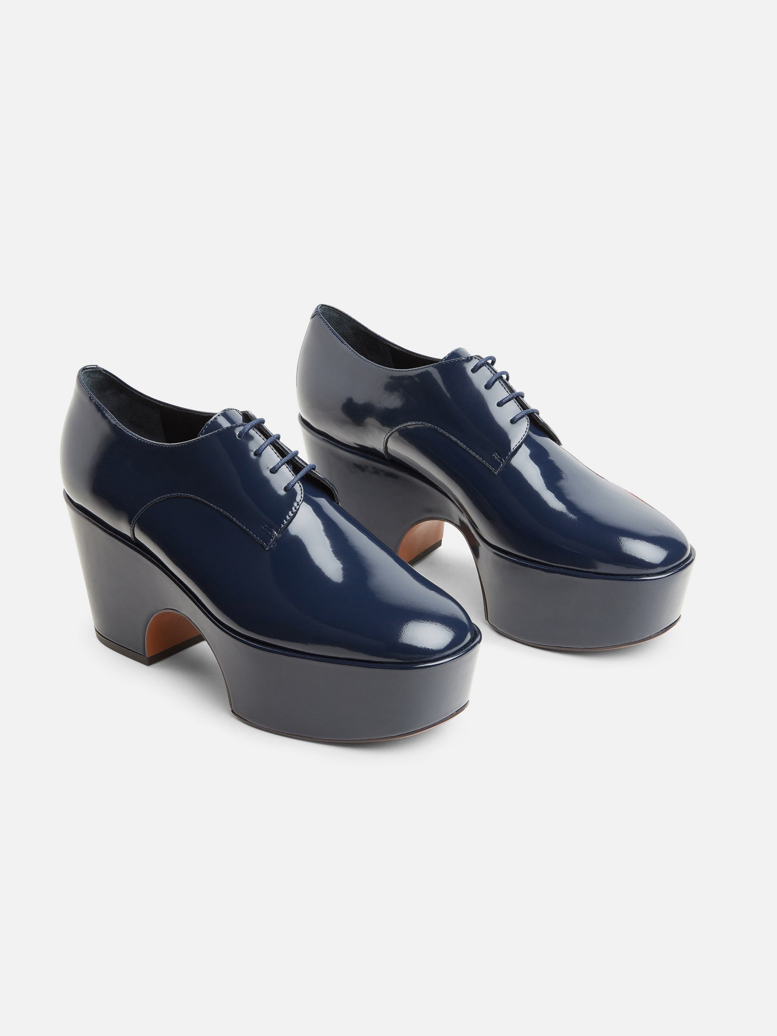 DERBIES - NELA, gloss mineral - Clergerie Paris - USA