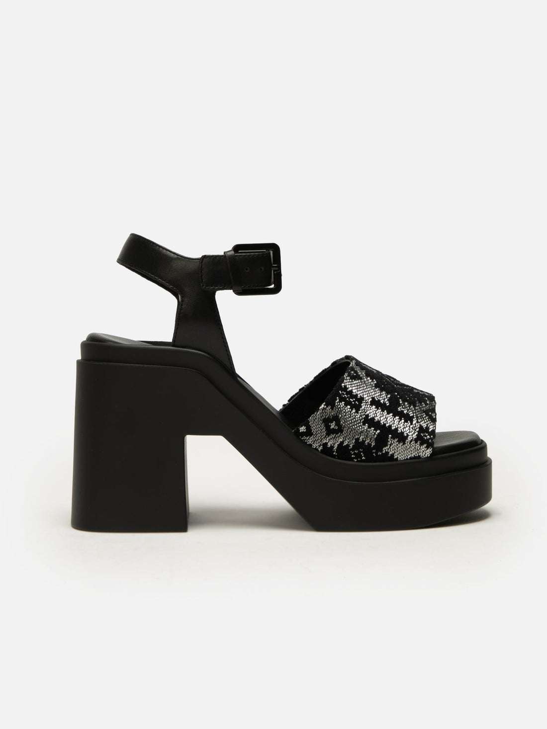 SANDALS - NELIO, fabric black - Clergerie Paris - USA