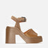 SANDALS - NELIO, snake - effect gobi - Clergerie Paris - USA