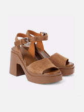 SANDALS - NELIO, suede gobi - Clergerie Paris - USA