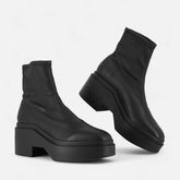 ANKLE BOOTS - NELLE, stretch black - Clergerie Paris - USA