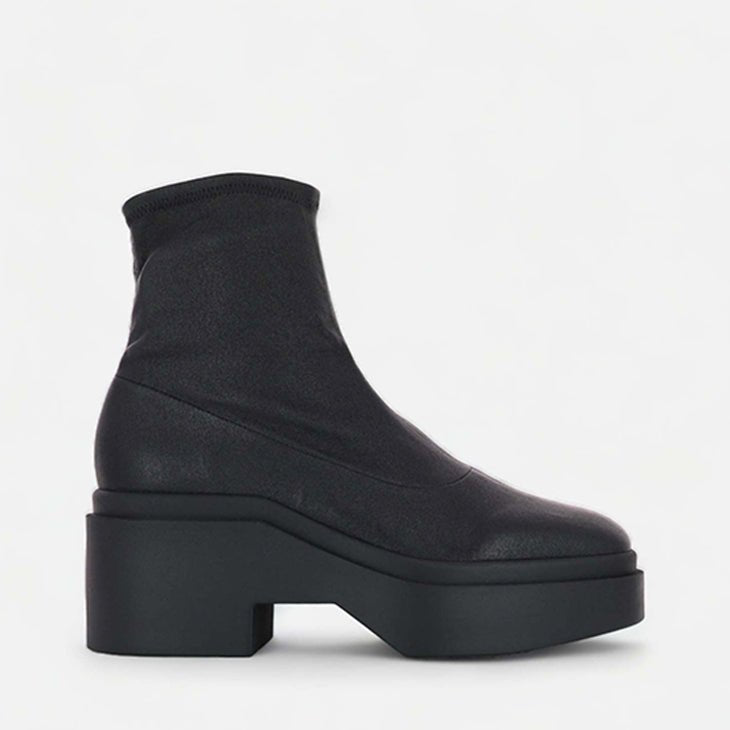 ANKLE BOOTS - NELLE, stretch black - Clergerie Paris - USA