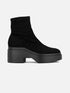 ANKLE BOOTS - NELLE, suede black - Clergerie Paris - USA