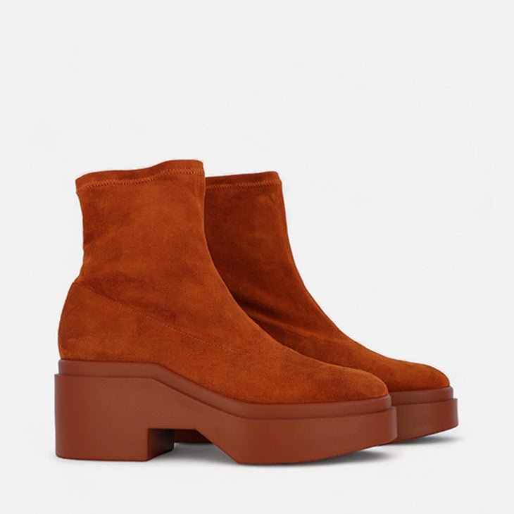 ANKLE BOOTS - NELLE, suede brown || OUTLET - Clergerie Paris - USA