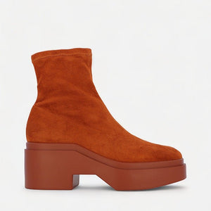 ANKLE BOOTS - NELLE, suede brown || OUTLET - Clergerie Paris - USA