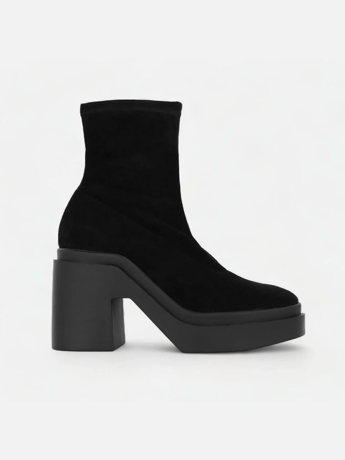 ANKLE BOOTS - NINA ankle boots, suede leather black - NINA1BLKESRM350 - Clergerie Paris - USA