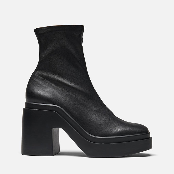 ANKLE BOOTS - NINA, black with zip - Clergerie Paris - USA