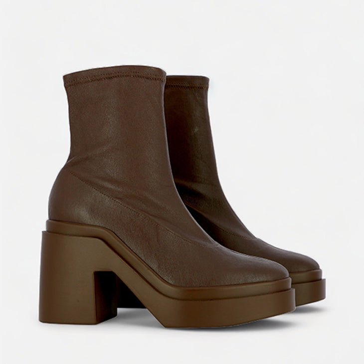 ANKLE BOOTS - NINA, dark brown || OUTLET - Clergerie Paris - USA