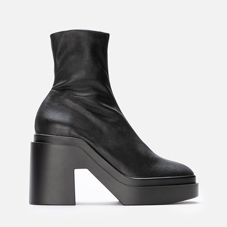 ANKLE BOOTS - NINA, stretch black - Clergerie Paris - USA