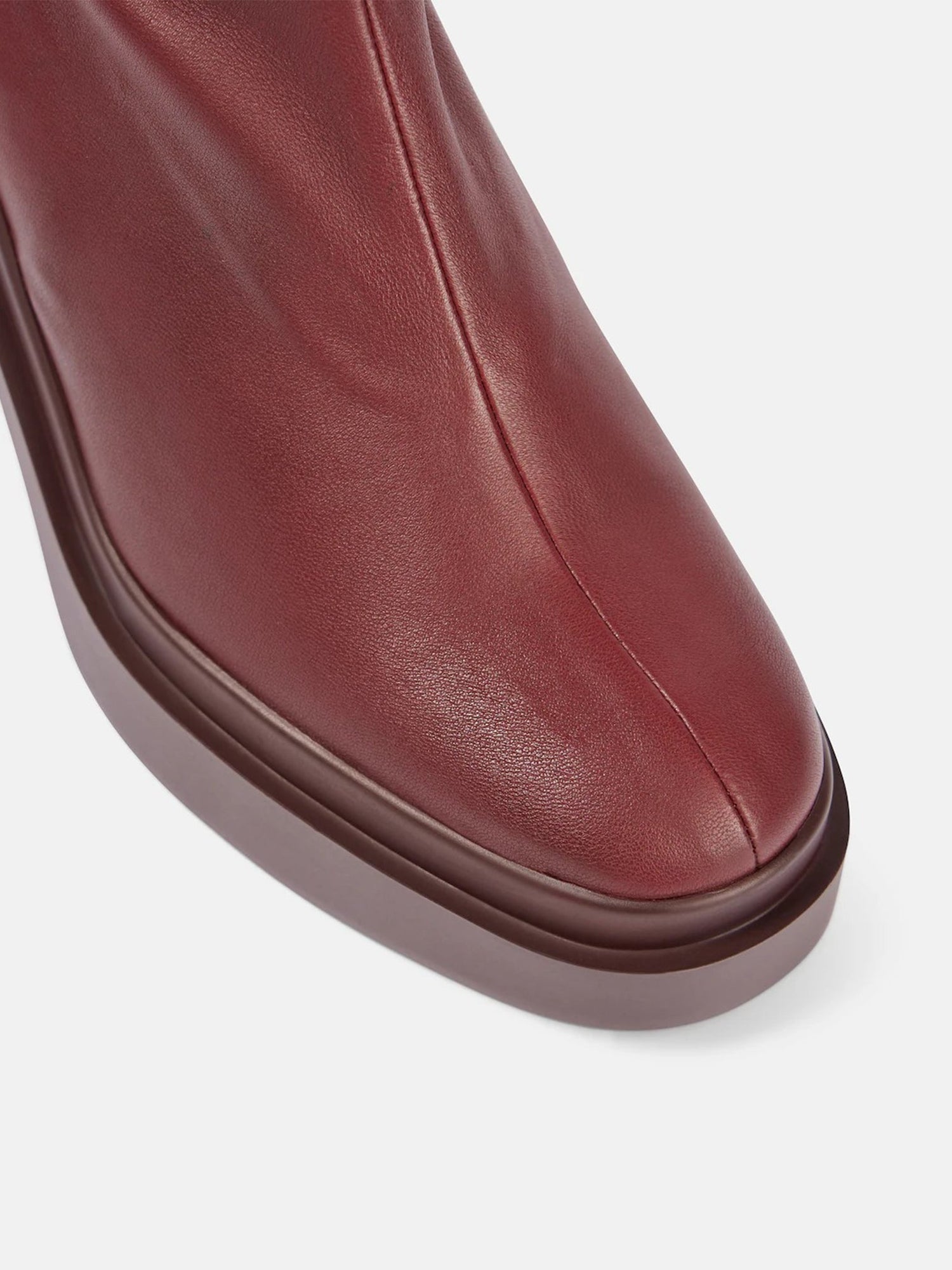 ANKLE BOOTS - NINA, stretch garnet - Clergerie Paris - USA