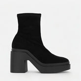 ANKLE BOOTS - NINA, suede black - Clergerie Paris - USA