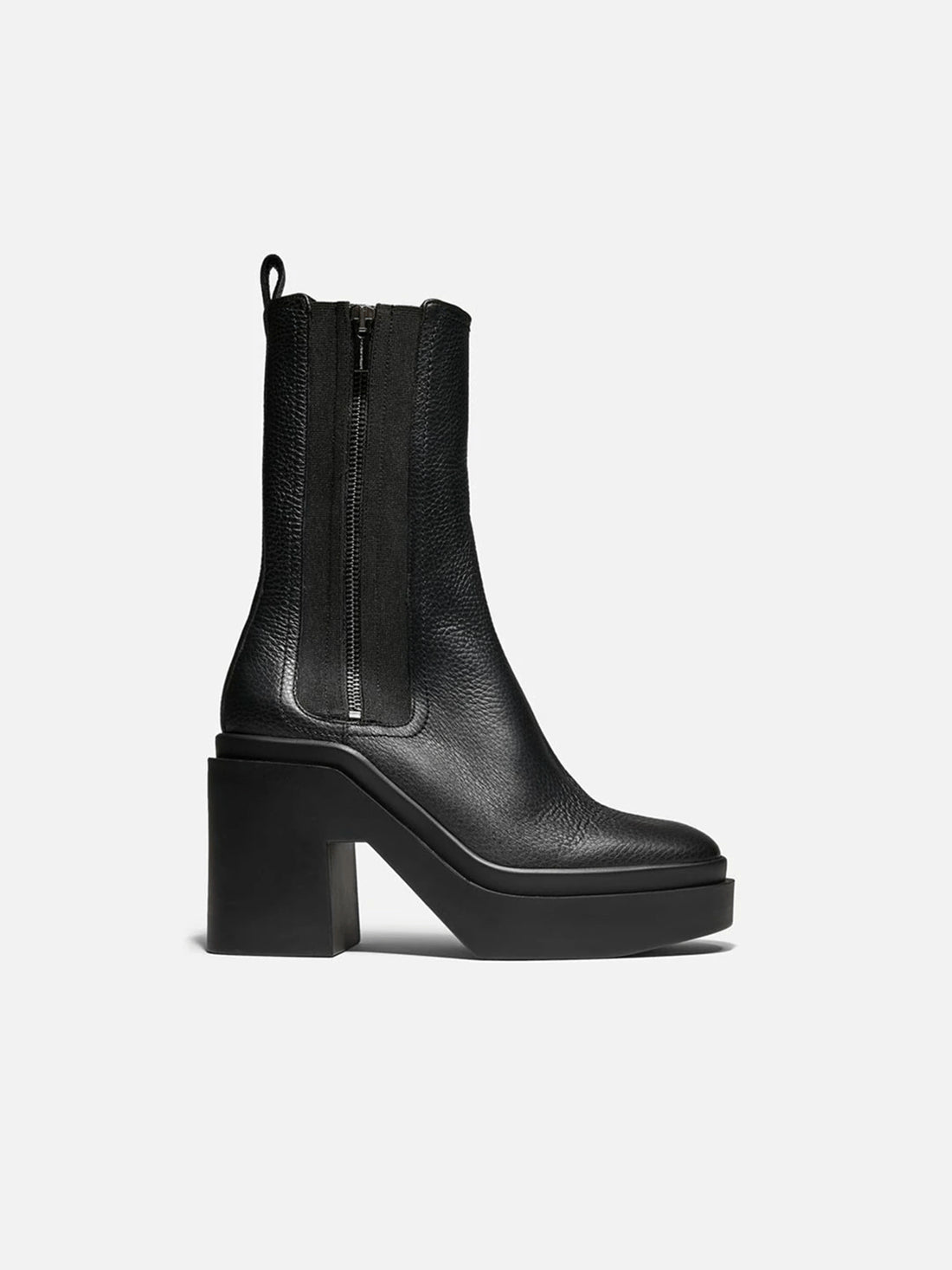 NOLAN ankle boots, calf leather black || OUTLET