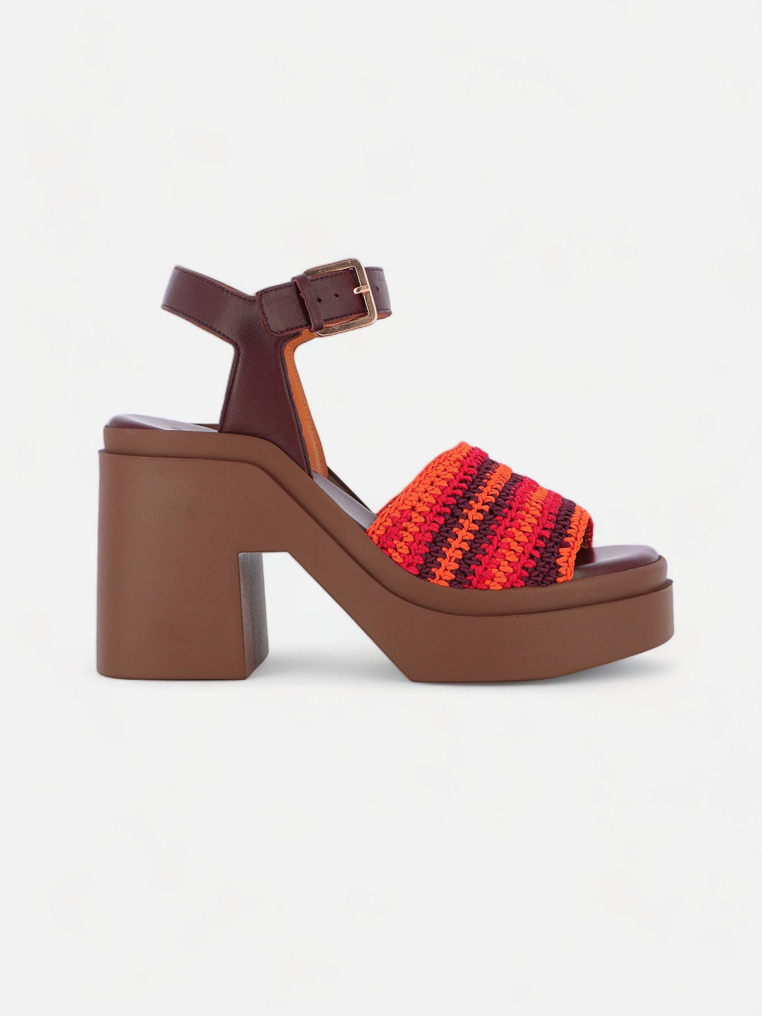 SANDALS - NOUST, crochet red - Clergerie Paris - USA