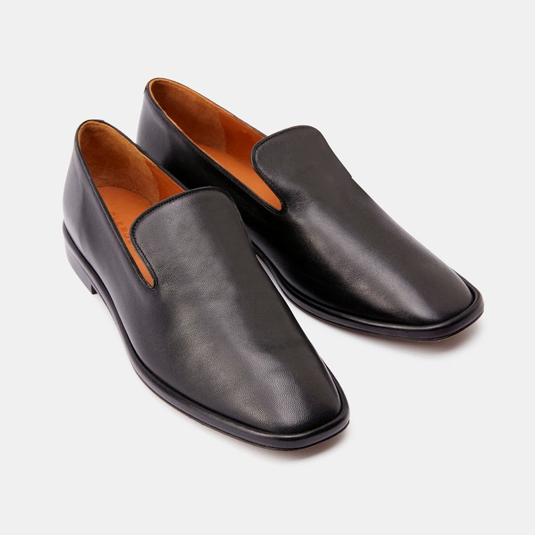 LOAFERS - OLYMPIA loafers, lambskin black - OLYMPIA7BLKNAPM350 - Clergerie Paris - USA