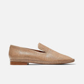 LOAFERS - OLYMPIA loafers, sand beige lizard printed calfskin - OLYMPIAT7SANMTEM350 - Clergerie Paris - USA