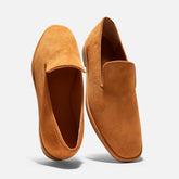 LOAFERS - OLYMPIA loafers, suede goatskin rust - OLYMPIA8RSTSDEM340 - Clergerie Paris - USA