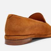 LOAFERS - OLYMPIA loafers, suede goatskin rust - OLYMPIA8RSTSDEM340 - Clergerie Paris - USA