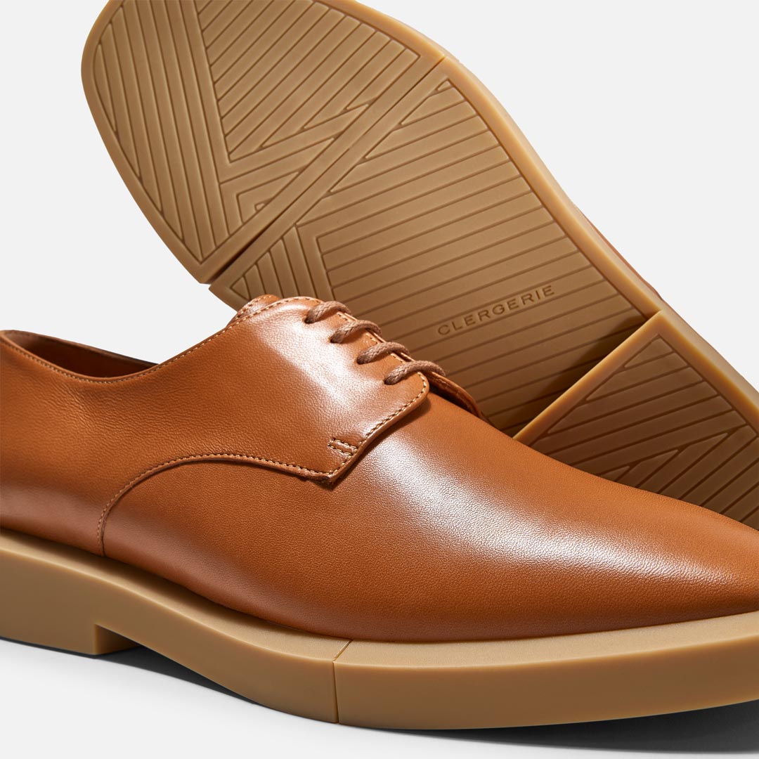 DERBIES - OPALE derbies, lambskin rust || OUTLET - OPALE8RSTNAPM350 - Clergerie Paris - USA