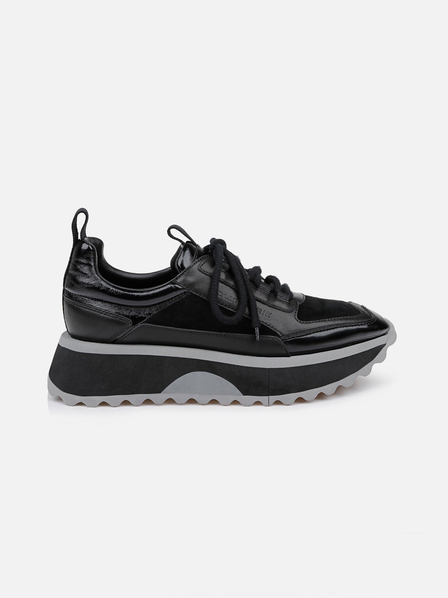 SNEAKERS - OPUS, gloss black - Clergerie Paris - USA