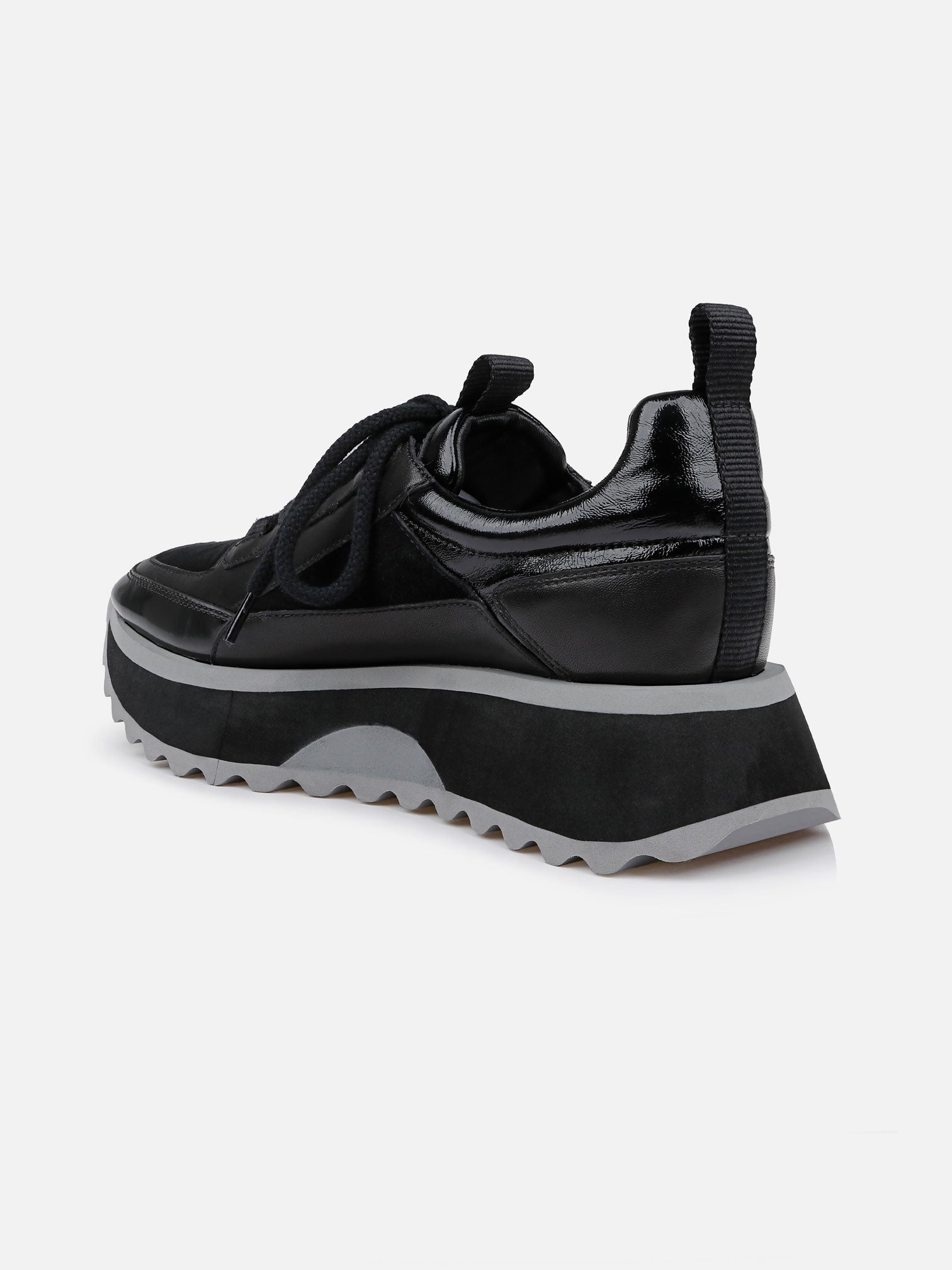 SNEAKERS - OPUS, gloss black - Clergerie Paris - USA