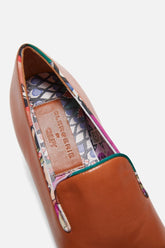 LOAFERS - ORAN loafers, brown lambskin || OUTLET - ORANBROTUMM350 - Clergerie Paris - USA