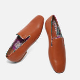 LOAFERS - ORAN loafers, brown lambskin || OUTLET - ORANBROTUMM350 - Clergerie Paris - USA