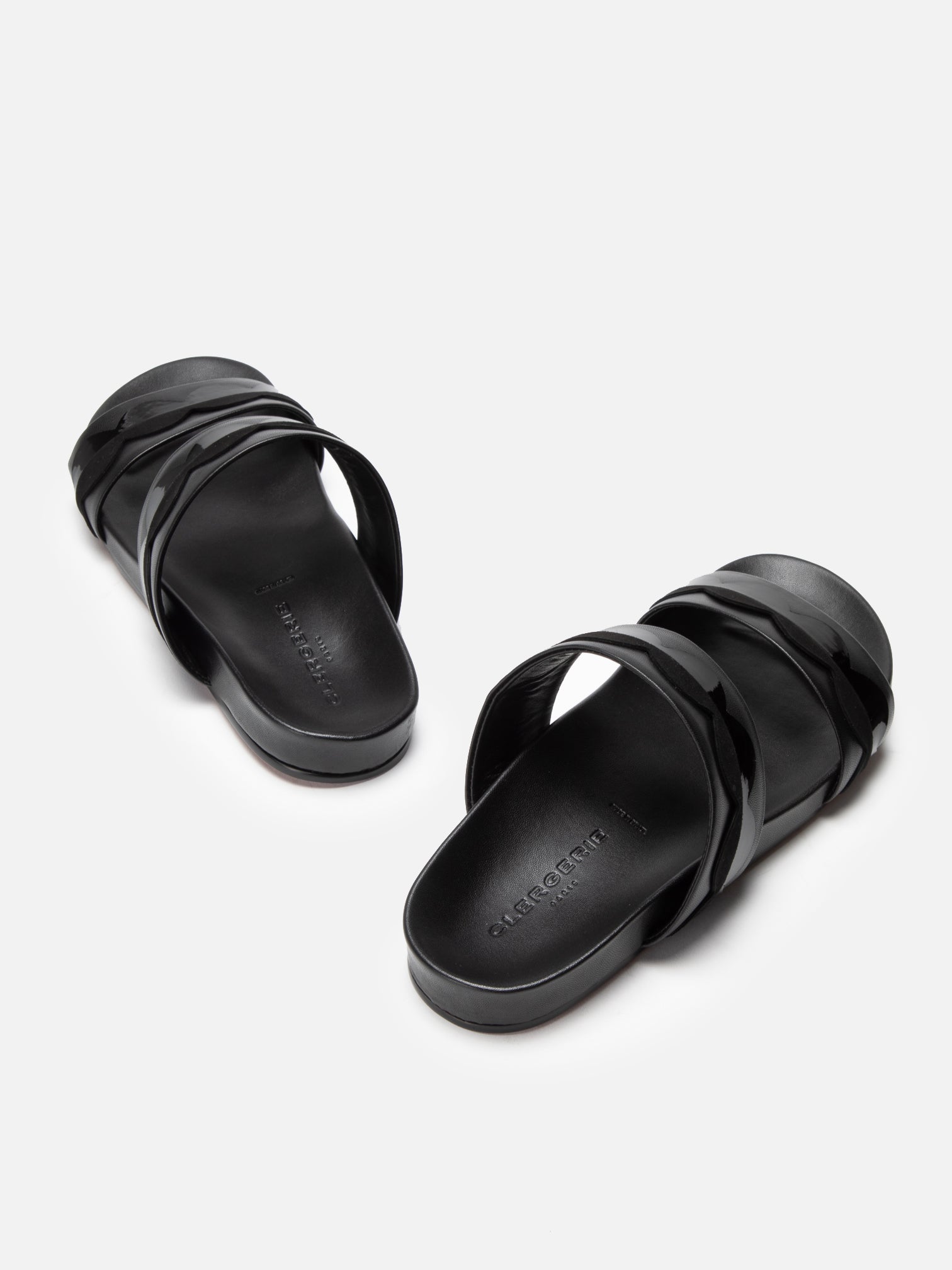 サンダル・ミュール CLERGERIE Women Sandals FINLEY330403 011 BLACK Clergerie Next 110MM Leather Sandals Women's 38.5/8.5 US