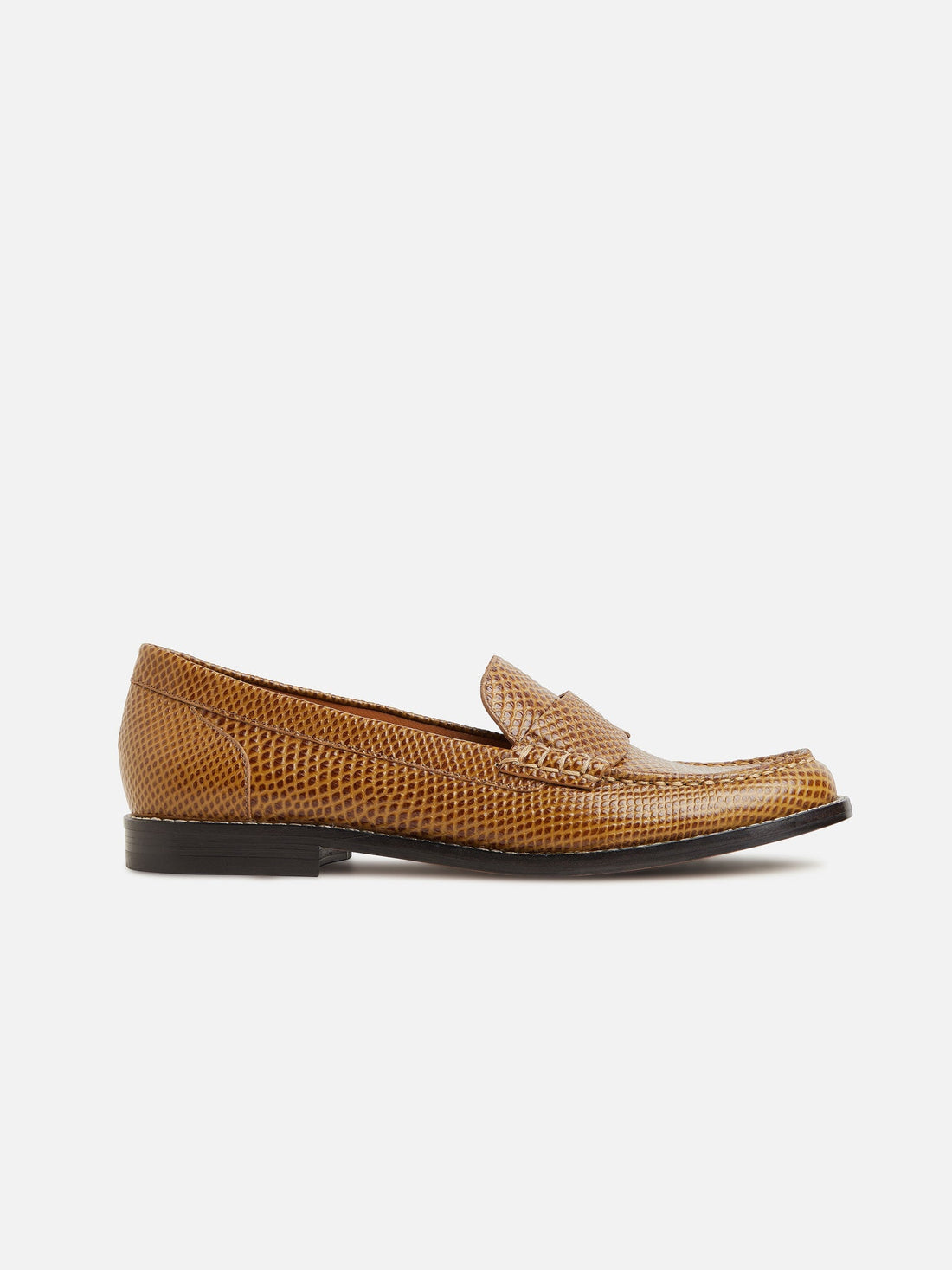 LOAFERS - RENA, snake - effect gobi - Clergerie Paris - USA