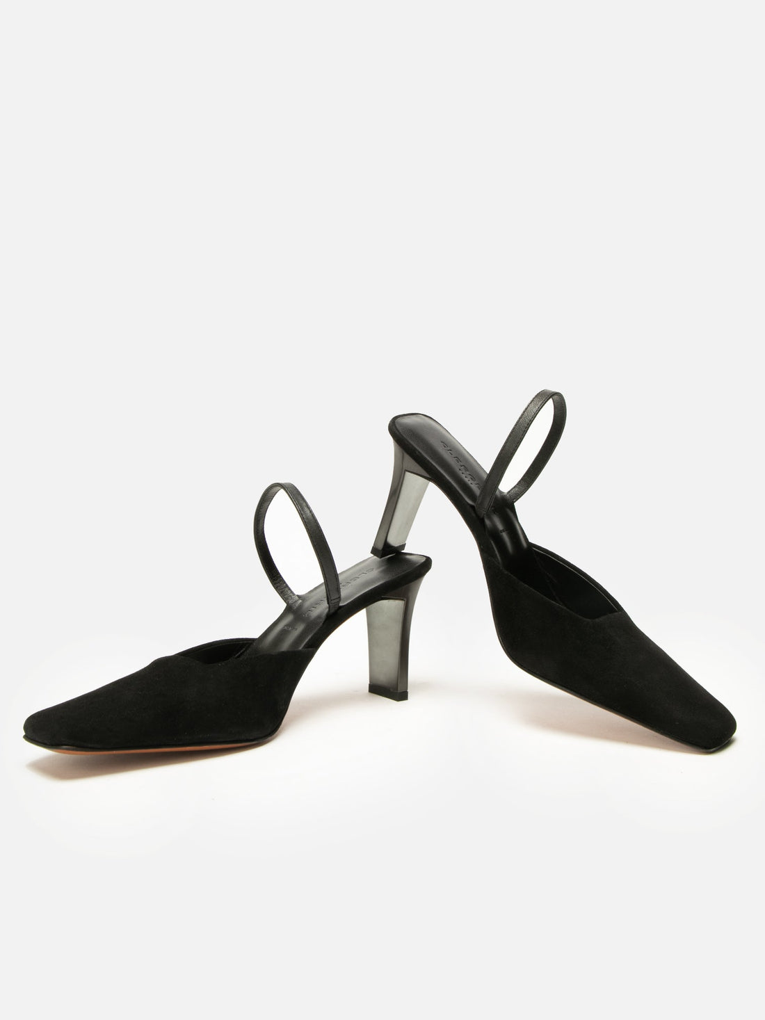PUMPS - SABINE, suede black - Clergerie Paris - USA