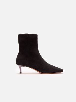 ANKLE BOOTS - SENNA, suede black - Clergerie Paris - USA