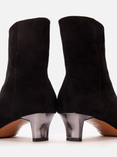 ANKLE BOOTS - SENNA, suede black - Clergerie Paris - USA