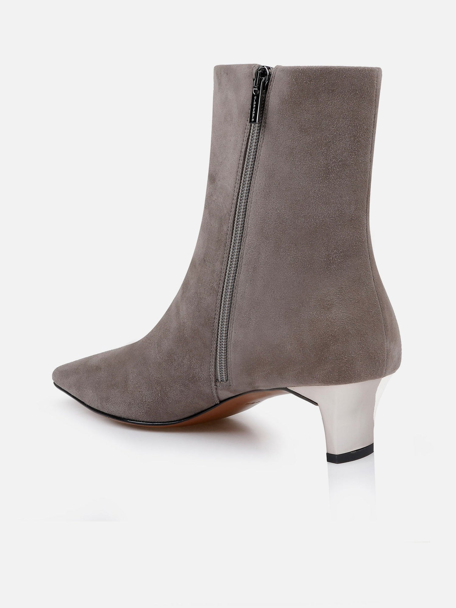 ANKLE BOOTS - SENNA, suede stone - Clergerie Paris - USA