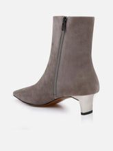 ANKLE BOOTS - SENNA, suede stone - Clergerie Paris - USA