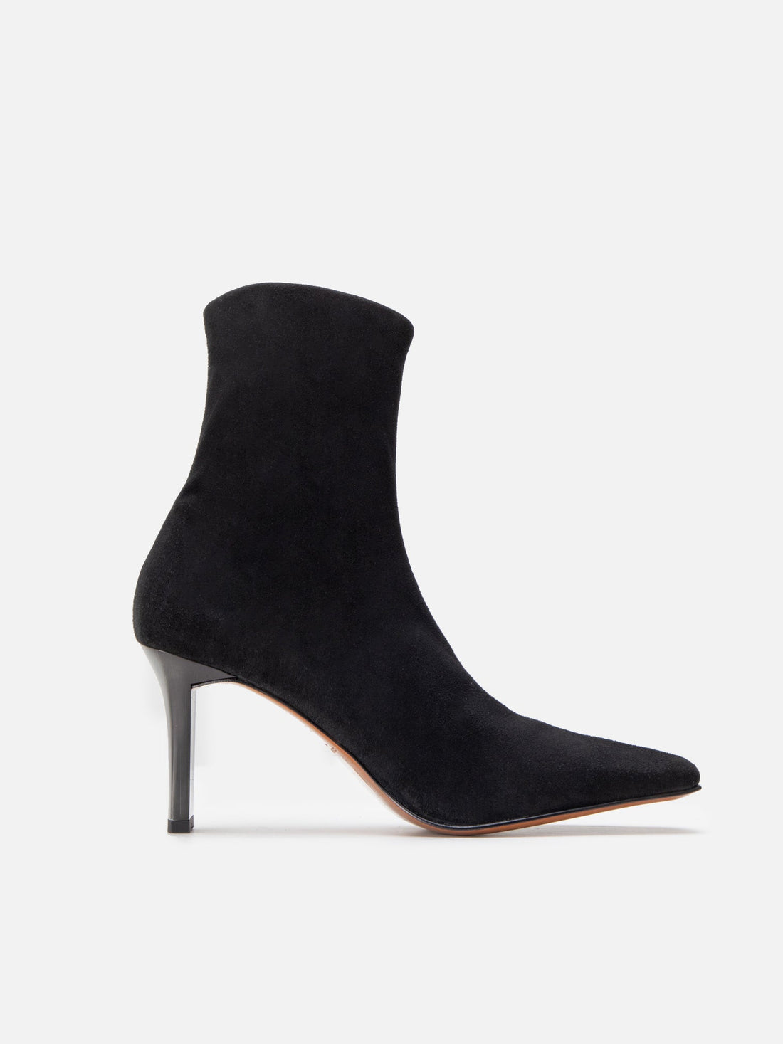 ANKLE BOOTS - SHARON, suede stretch black - Clergerie Paris - USA