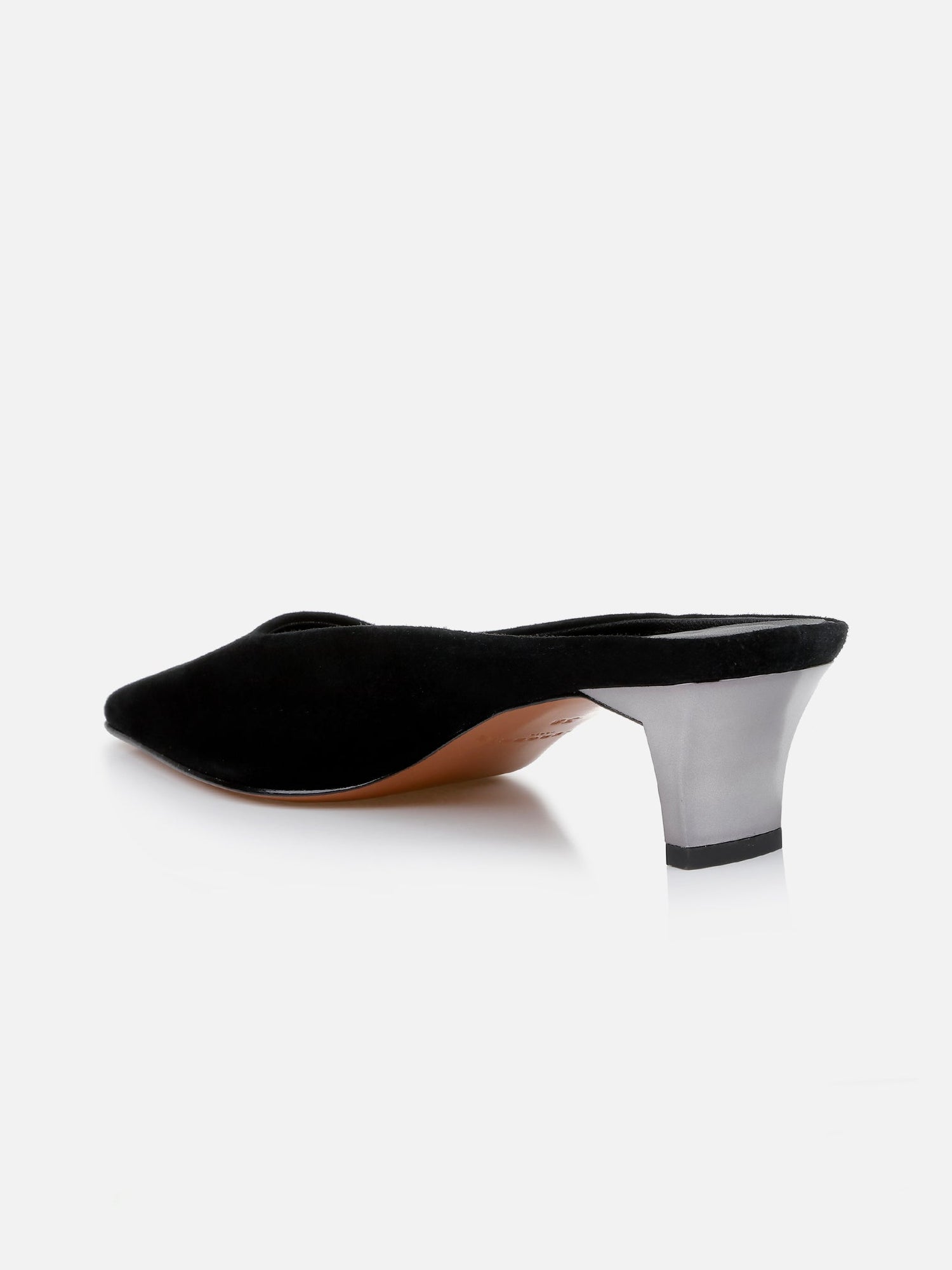 MULES - SIA, suede black - Clergerie Paris - USA