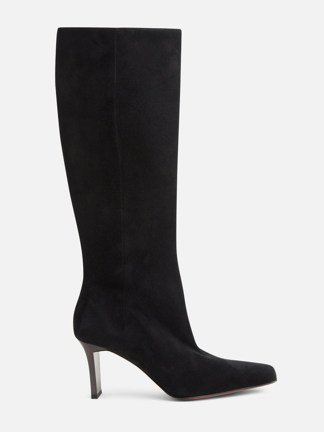 HIGH BOOTS - STEPHY, suede black - Clergerie Paris - USA