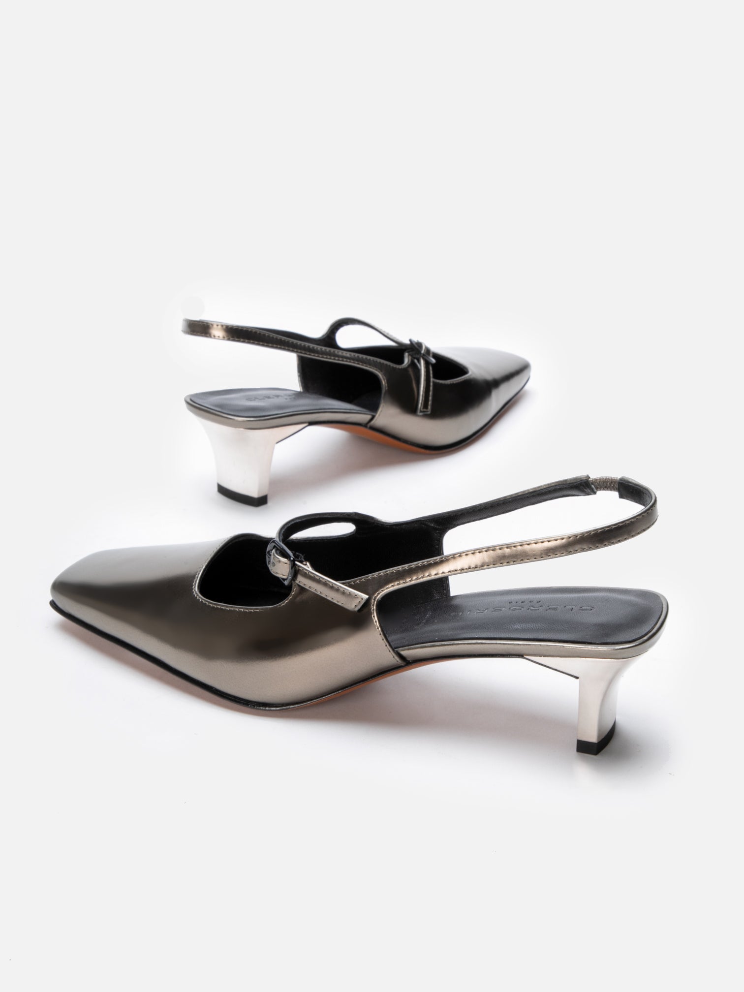 SANDALS - SUZIE, gloss metallic gobi - Clergerie Paris - USA