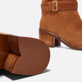 HIGH BOOTS - TAL boots, calfskin brown || OUTLET - TALRUSCRUM350 - Clergerie Paris - USA