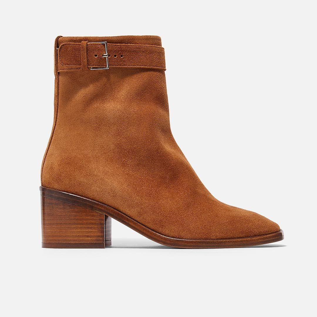 ANKLE BOOTS - TAO ankle boots, rust calfskin || OUTLET - TAORUSCRUM350 - Clergerie Paris - USA