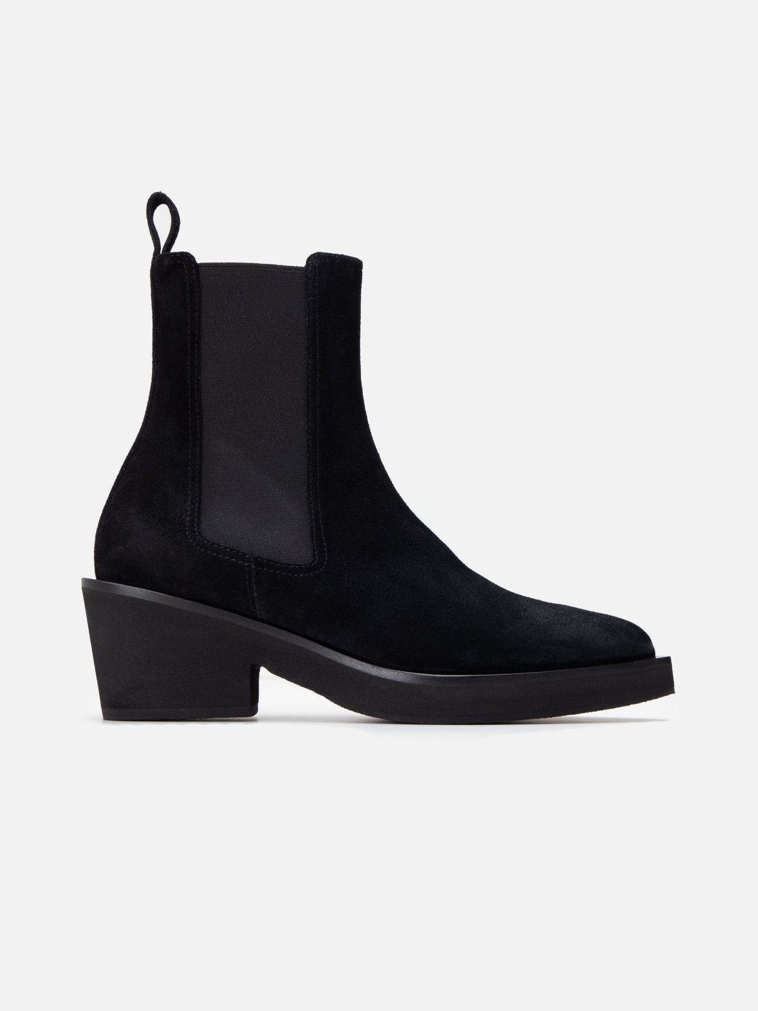 ANKLE BOOTS - TEGAN, suede black - Clergerie Paris - USA