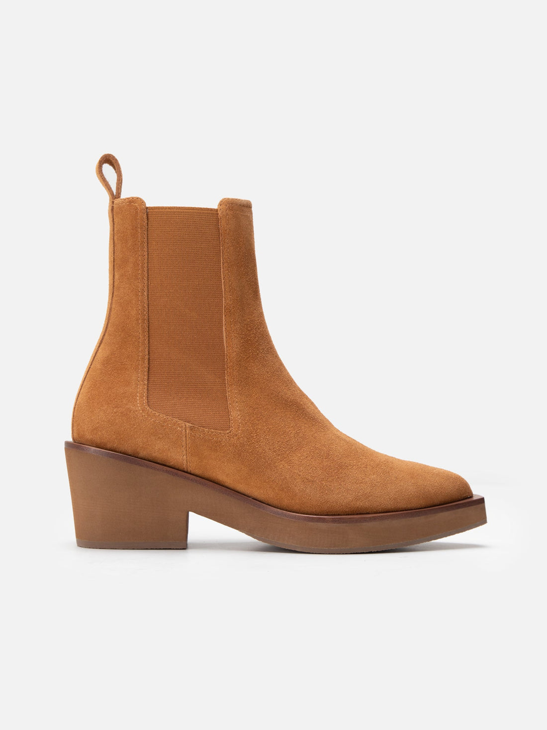 ANKLE BOOTS - TEGAN, suede bush - Clergerie Paris - USA