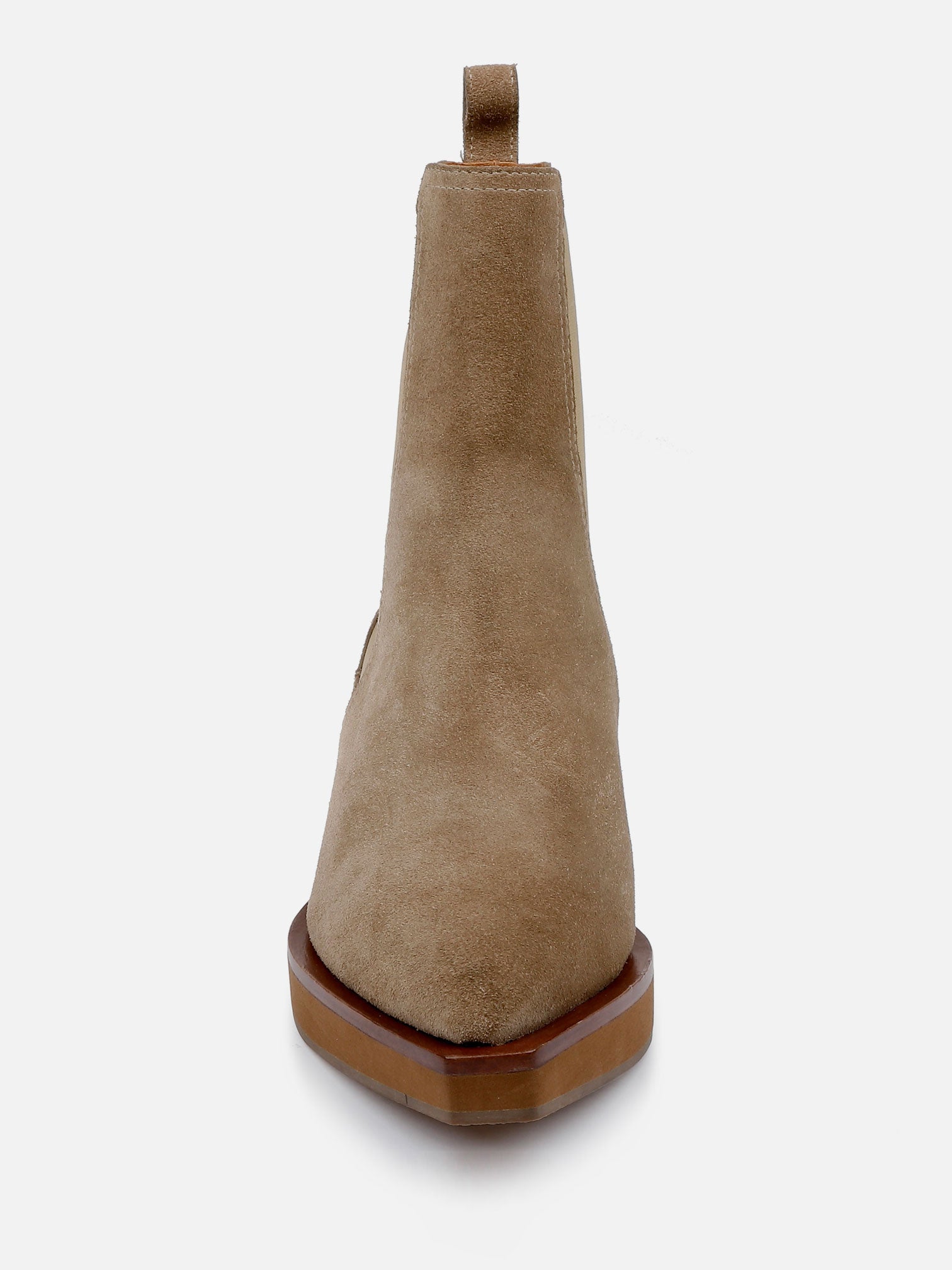 ANKLE BOOTS - TEGAN, suede gobi - Clergerie Paris - USA