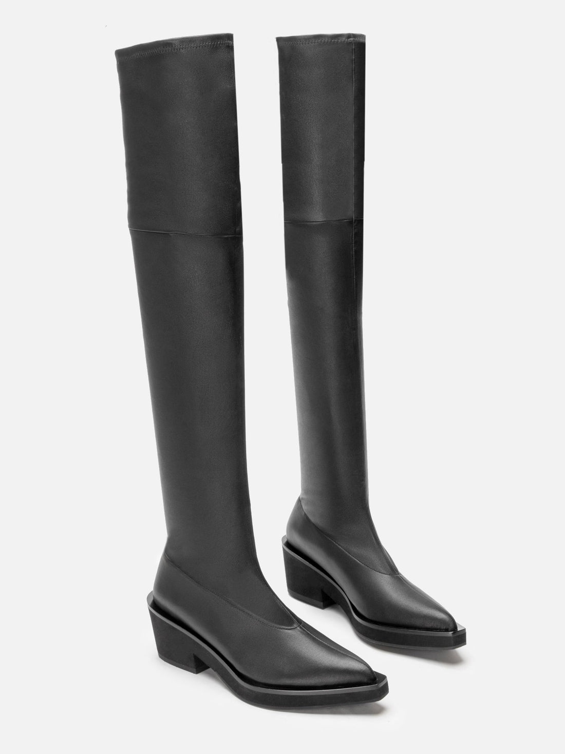 HIGH BOOTS - TENNY, black - Clergerie Paris - USA