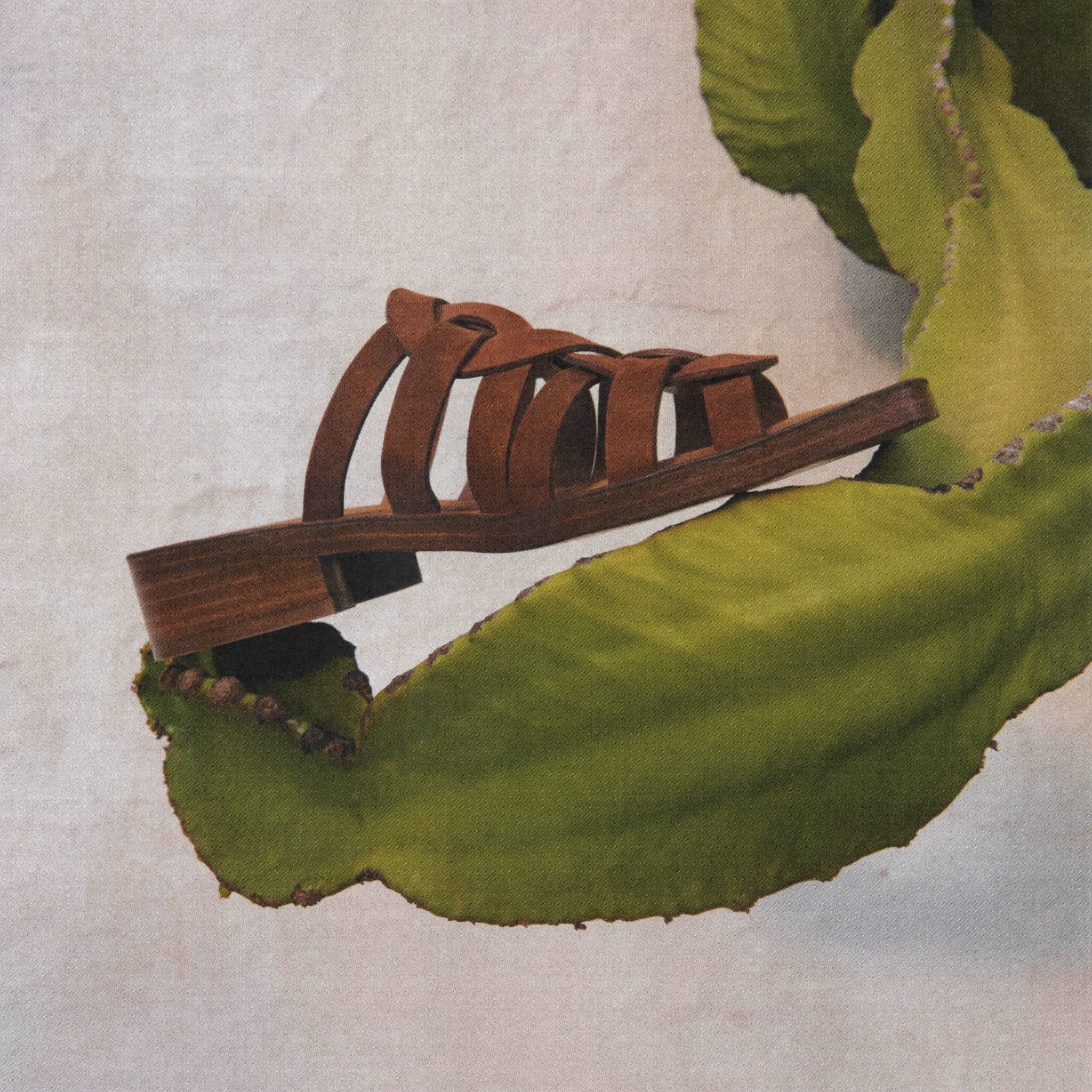 SANDALS - VERY sandals, brown suede goatskin || OUTLET - VERYWOOCRUM350 - Clergerie Paris - USA