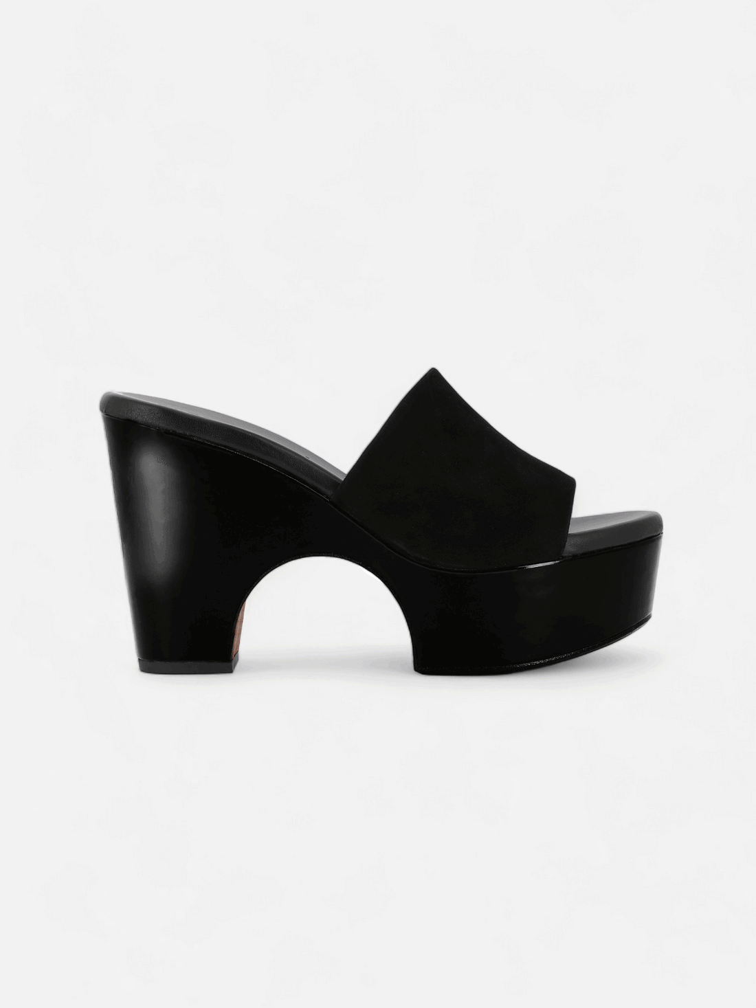 MULES - VIEW mules, suede black - VIEWBACSDEM350 - Clergerie Paris - USA