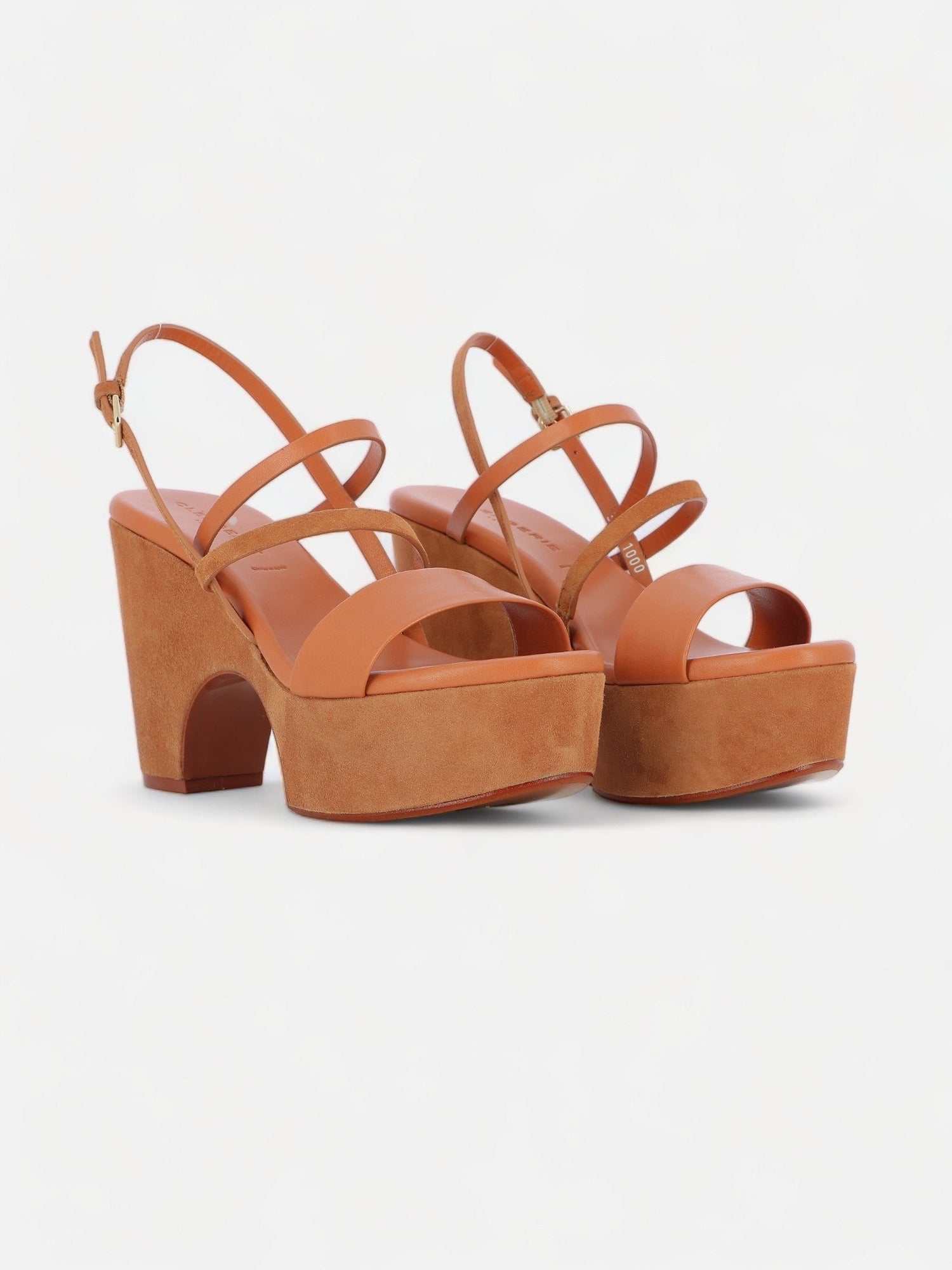 SANDALS - VOGUE sandals, lambskin brown - Clergerie Paris - USA