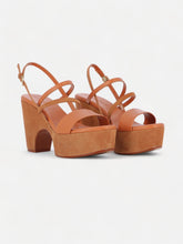 SANDALS - VOGUE sandals, lambskin brown - Clergerie Paris - USA