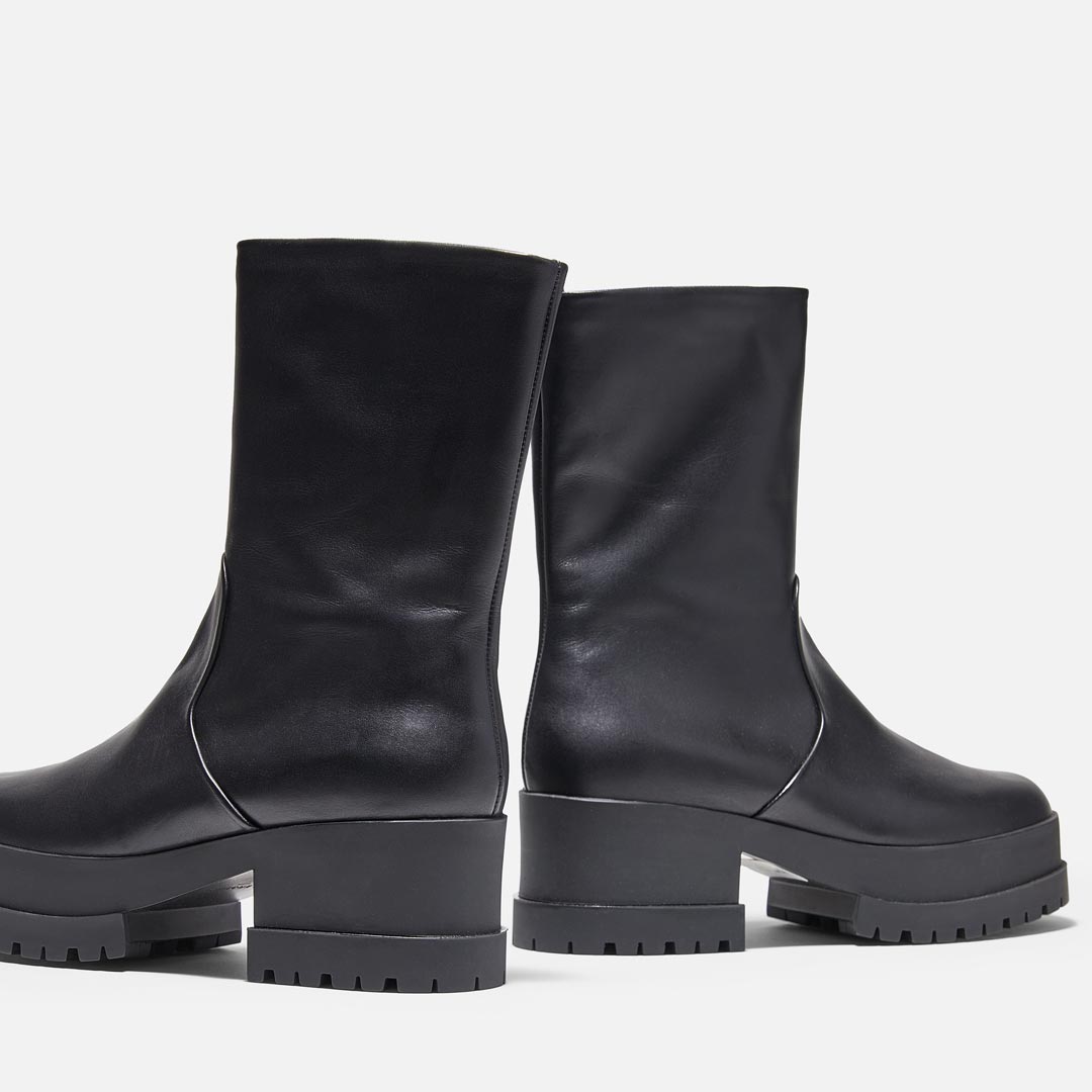 ANKLE BOOTS - WILMER ankle boots, calfskin black || OUTLET - WILMERBLKLCAM340 - Clergerie Paris - USA