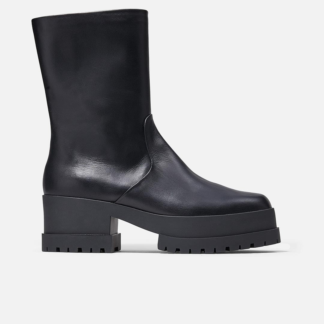 ANKLE BOOTS - WILMER ankle boots, calfskin black || OUTLET - WILMERBLKLCAM340 - Clergerie Paris - USA