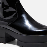 ANKLE BOOTS - WILMER ankle boots, patent calfskin black || OUTLET - WILMERVBLAPATM340 - Clergerie Paris - USA